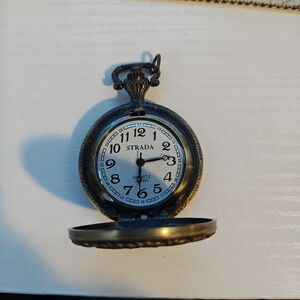 Strada Classic Bronze Pocket Watch